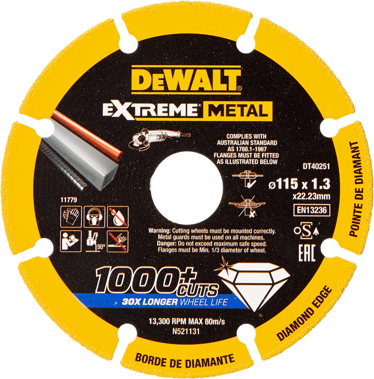 Disque Diamant DeWalt ‎‎DT40251-QZ